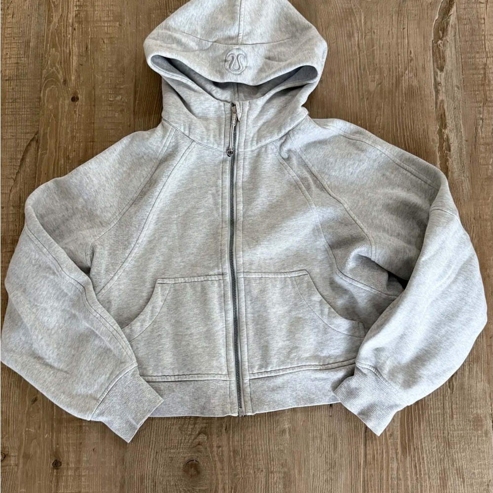 Lululemon Grey Scuba Hoodie